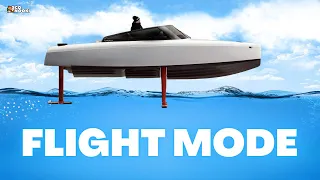 Yes, this Electric Boat can FLY Above Water!! | TESLA of the SEAS