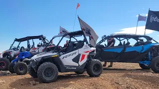 Rzr 200 keeping up with the big boys at El Mirage