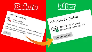 Windows Update Error - How To Troubleshoot (2024 Update)