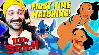 LILO & STITCH (2002) MOVIE REACTION! FIRST TIME WATCHING!! Disney | Hawaiian Roller Coaster Ride