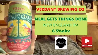 Neal Gets Things Done - New England IPA | Verdant Brewing Co | #EnglishCraftBeer