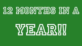 12 Months In A Year Chant for Kids   Months of the Year Song   ELF Kids Videosvia torchbrowser com