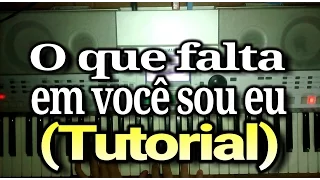 Tutorial da música O que falta em você sou eu - Marília Mendonça (Teclado)