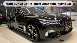 🇩🇪 BMW 750d xDrive G11 M-sport Almandin Individual