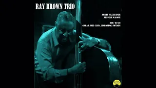 Ray Brown Trio - 2001-03-30, Great Jazz Club, Linkoping, Sweden
