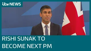 Rishi Sunak says UK needs 'stability and unity' after winning Tory leadership race | ITV News