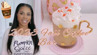 2023 Fall Coffee Bar 🍂 Decorate With Me