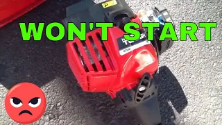 How To Start A Weed Wacker If It Won't Start - Cleaning The Carburetor