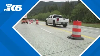 Traffic on I-90 expected to double this holiday weekend, WSP says