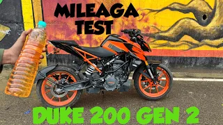 KTM DUKE 200 MILEAGE TEST |                    KITNA DETI HAI ?? #mileage_test #ktm