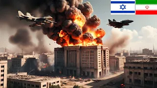 THE WAR STARTED! Israel Destroyed Iran's Military Bases with Numerous Thermonuclear Bombs