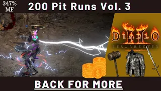 200 Pit Runs Vol. 3 | Diablo 2 Resurrected: Loot Highlight