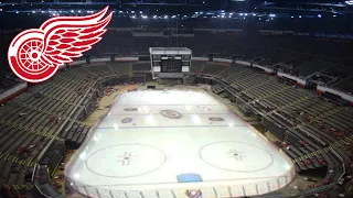 ABANDONED RED WINGS ARENA!  (Joe Louis Arena! Home of the Detroit Red Wings NHL team!)
