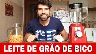 LEITE DE GRÃO DE BICO | RECEITA SAUDÁVEL | Rafael Camargo