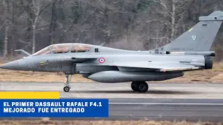 El primer Dassault Rafale F4.1 mejorado fue entregado #peru