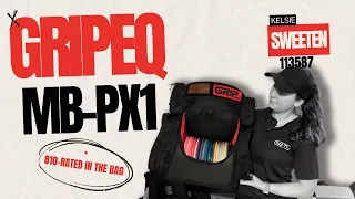 GRIPeq MB-PX1 Backpack Unboxing & What I Bag as an 810-Rated Amateur Female Disc Golfer!