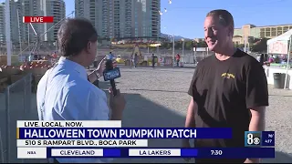 Halloween Town Pumpkin Patch at Boca Park