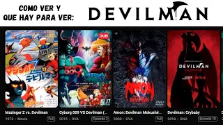 DEVILMAN: Que hay para ver y que recomienda el Puma.