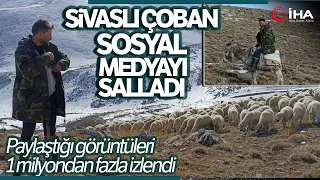 Sivaslı Çoban Söylediği Türkülerle Sosyal Medyayı Salladı