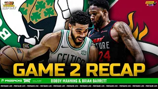 Celtics vs Heat Game 2 Recap and Breakdown | Garden Report