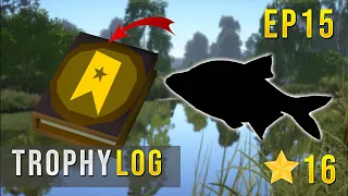 Russian Fishing 4 TROPHY LOG EP 15- 3 WEEKLY RECORDS ON WINDING RIVULET #rf4 #russianfishing4