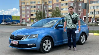 Подобран для клиента из Рязани Skoda Octavia A7 G-Tec. Заводской газ-метан. Псков.