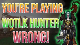 How To Play Hunter in WOTLK - Leveling, Dungeons, Raids, Playstyle Change!