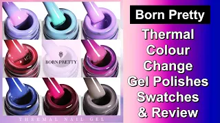 Born Pretty Store - Thermal/Colour Change Gel Polishes Swatch & Review || 20% Discount Code MMX20