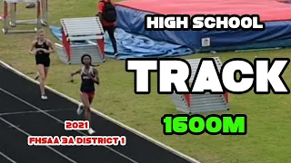 2021 FHSAA 3A District 1 Girls 1600m