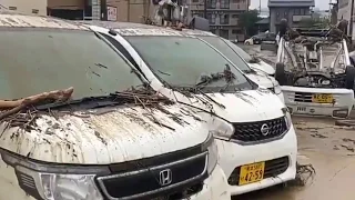 Chinese flood discharge Japanese flood terrifying latest video - News Tv 004-