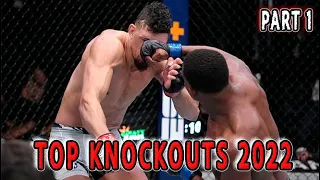 Top MMA knockouts 2022/part 1