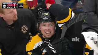 Charlie McAvoy Is Shaken Up After Hit From Jesperi Kotkaniemi