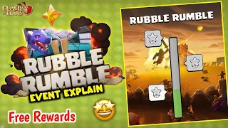 RUBBLE RUMBLE EVENT EXPLAINED💎 | Clash Of Clans!