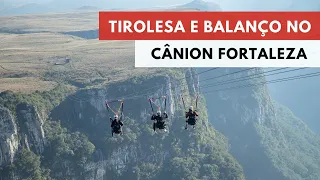 Tirolesa no Cânion Fortaleza