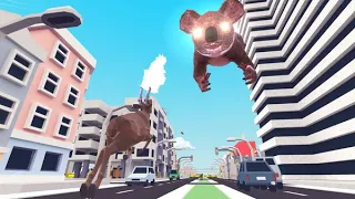 DEEEER SIMULATOR: New Realistic Deer Physics Sandbox Game Trailer 2020