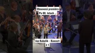 Jan Kubelík - Concerto no. 1, renewed premier after more than 80 years...