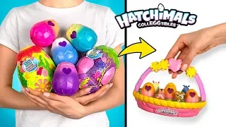 Grande Unboxing de Páscoa! Hatchimals CollEGGtibles e Lindas Pixies 🥚🎨🐇