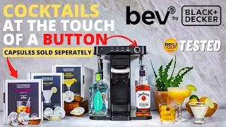 Friday Plans? The bev by Black and Decker is like Keurig, but for booze. Cheers!