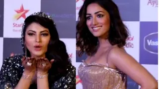 Yami gautam, Hot Look , Urvashi rautela Difference Andaz In Star Screen Award