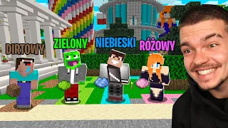 MINECRAFT, ale MOŻEMY DOTYKAĆ TYLKO JEDEN KOLOR 2!