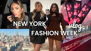 NYFW VLOG ❥ picking outfits,  masterclass w/ Christian Louboutin Beauty, & fun events!!