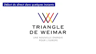 Triangle de Weimar - Conférence conjointe des Ministres des affaires étrangères - ALL - FR - POL