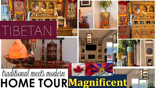 Magnificent Tibetan House Tour 😱|| #tibetan #interiordesign #tibetanvlog #tibetanvlogger #beautiful