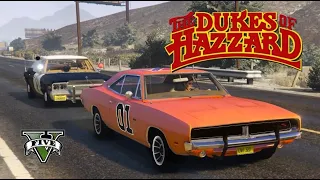 GTA V - Chasing the stolen General Lee