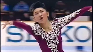 伊藤みどり Midori Ito 1991 NHK Trophy - Free Skating - Piano Concerto by Rachmaninoff