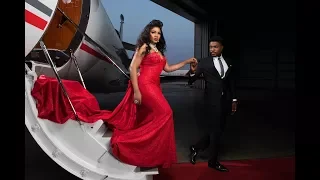 How I shot Omotola in a private jet