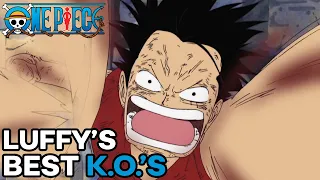 Luffy's Best Knock Outs | One Piece