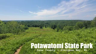 Potawatomi State Park in Sturgeon Bay, Wisconsin