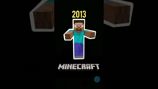 Minecraft logo evolution🔥(2009-2023) #shorts #viral  #minecraft