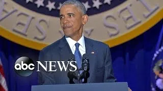 President Obama Delivers Emotional Farewell Address